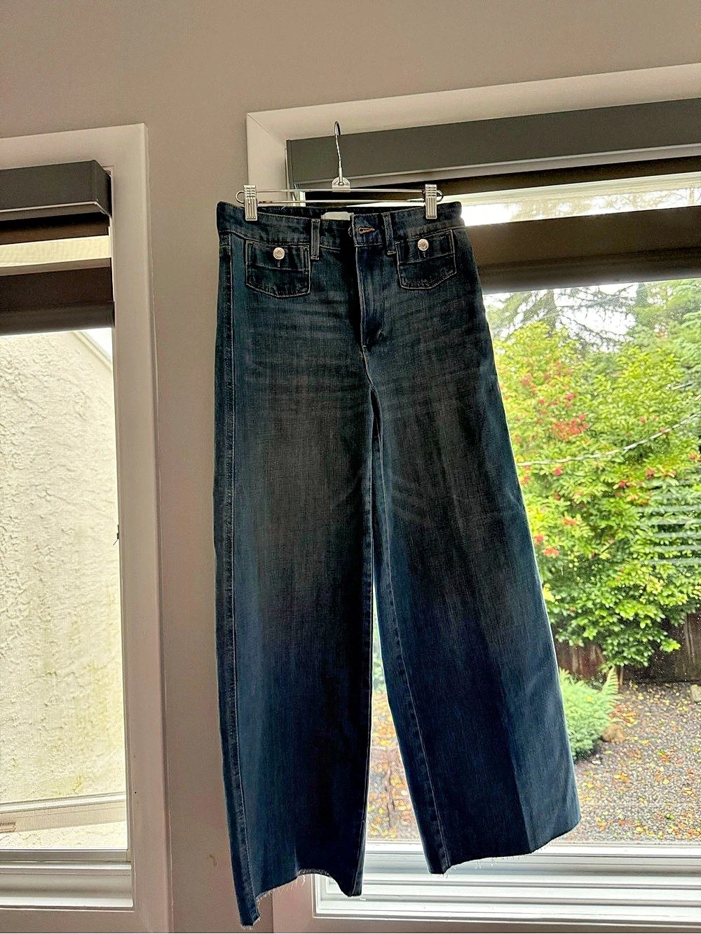 H&M Wide Leg Jeans in Blue Size US 4 New